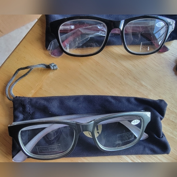 Joy Mangano Women's Glasses- 5 Remaining Pair Bundle +3.00 - Picture 3 of 6